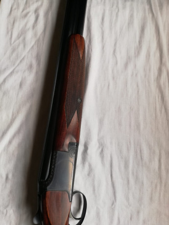 Buenas mi hijo me pide que le ponga a la venta 

Escopeta superpuesta Browning B25 del calibre 12/70 ánima 01