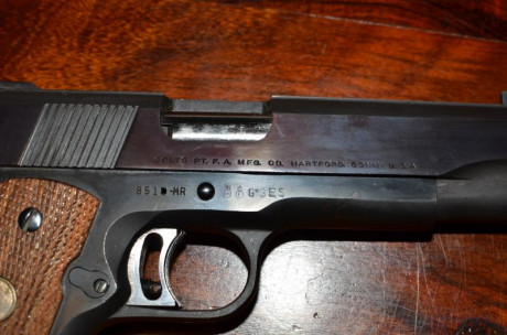 hola pongo a la venta mi COLT 1911 Gold Cup National Match MID RANGE del calibre 38 WC, que es la pistola 40