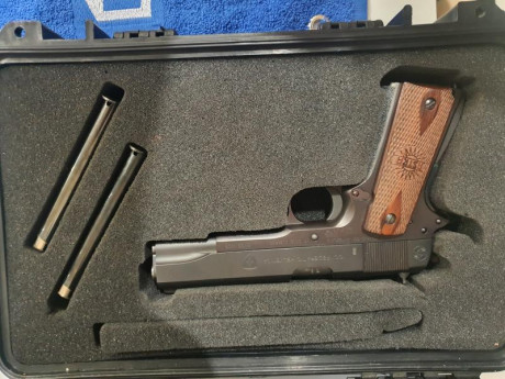 ASTRA DE FABRICACION SUIZA REPLICA DE LA 1911 A-1

MUY AJUSTADA DISPARADOR AFINADO. ARMA DE RE ESTRENO

1.200 02