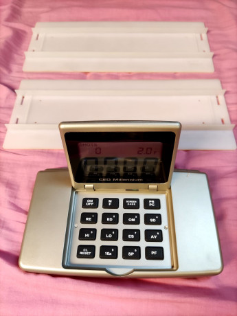  En venta conografo CED Milenium por falta de uso 

Cronografo
Kit infrarrojos
Pack baterias
Alimentadores
Bolsa 10