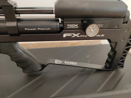 Vendo carabina FX Maverick Sniper calibre 5.5 de Diciembre 2021, con poco uso y en perfecto estado tanto 11