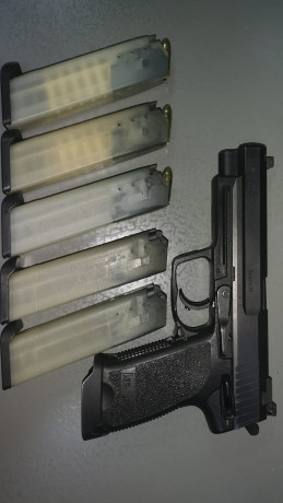 Buenas

Un amigo vende su HK usp modelo expert, en buen estado y pide 450€, se encuentra en Murcia para 00