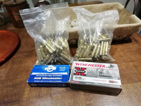 Buenas tardes, 

Por cambio de calibre vendo 200 vainas Federal junto a 20 vainas PPU y otras 19 Winchester, 00