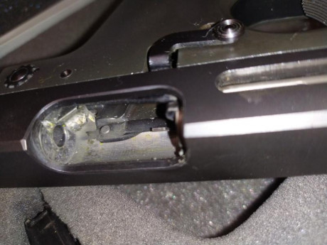 Hola pistoleros,

Vendo walther gsp expert calibre .22 LR cacha de polimero M creo recordar, 2 cargadores, 12
