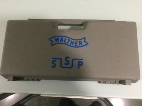 Hola pistoleros,

Vendo walther gsp expert calibre .22 LR cacha de polimero M creo recordar, 2 cargadores, 31