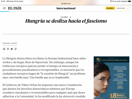 Estoy viendo con estupor las últimas semanas como se están elevando las tensiónes entre la OTAN y Rusia, 130