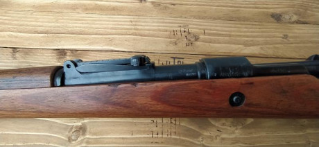 Hola. Vendo un Kar 98 de los capturados por los yugoslavos tras la Segunda Guerra Mundial, y rehecho en 00