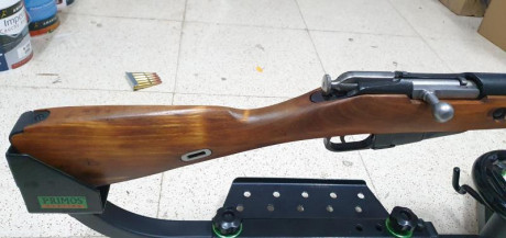 Vendo mosin de 1943, en perfecto estado, maderas restauradas tal y como salieron de fabrica, aceros y 21