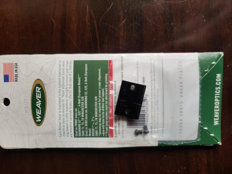 Base Weaver nº 71. Precio 6€ + portes.
Base Weaver nº 85. Precio 8€ + portes. 02