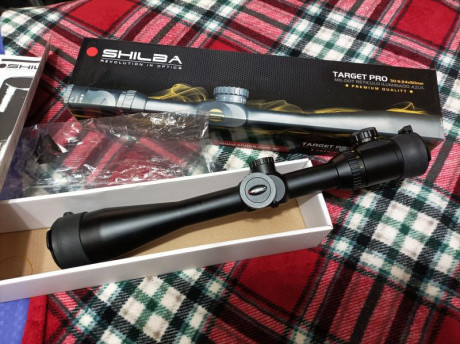 Se vende visor visor shilbaa target pro de 6-24x50 target pro de tuvo de 30 retícula mil-dot iluminación 10