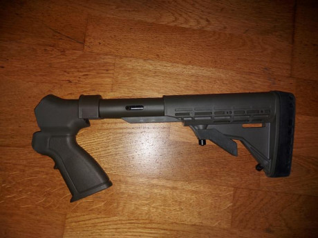 Buenas a todos compañeros.

Pongo a la venta una Culata Verde Oliva para la winchester 1300 y una defensa 02