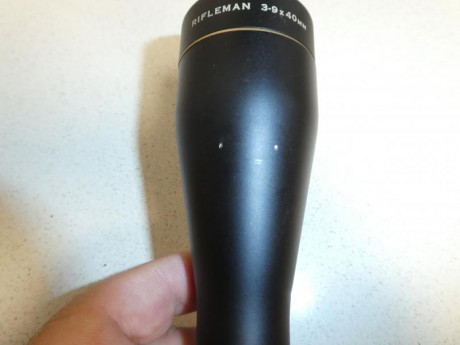 Me he decidido a cambiarle la óptica a mi palanquero aunque es probable que me arrepienta.

Leupold 3-9x40 00