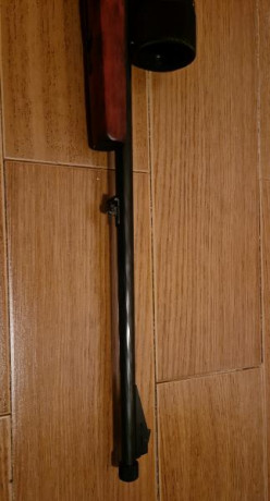 Cambio monotiro Baikal calibre 222, con monturas, visor Optech  y rosca homologada, por monotiro calibre 02