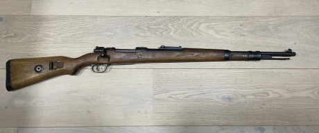 Vendo Mauser Kar98k de 1937, inutilizado con el nuevo certificado EU.
Precio Vendido 02