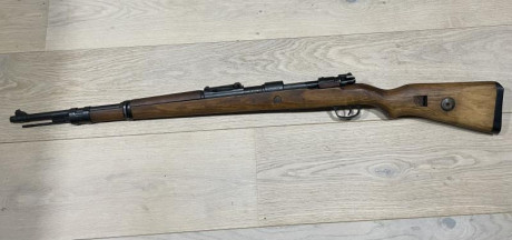 Vendo Mauser Kar98k de 1937, inutilizado con el nuevo certificado EU.
Precio Vendido 01