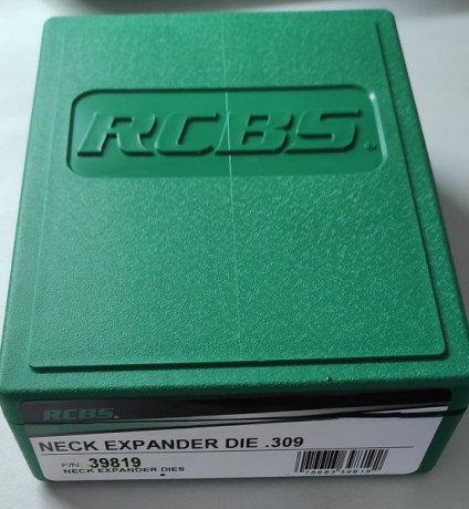   - Die expansor de cuello RCBS Neck Expander  
con expansor de 309"
 -NUEVO-   40 euros mas portes 00