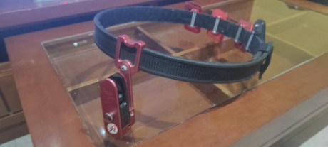 Cinto de 135 cm, todo DoubleAlpha, casette glock
Lo que se ve, 290€
Con dos casettes 01