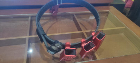 Cinto de 135 cm, todo DoubleAlpha, casette glock
Lo que se ve, 290€
Con dos casettes 00