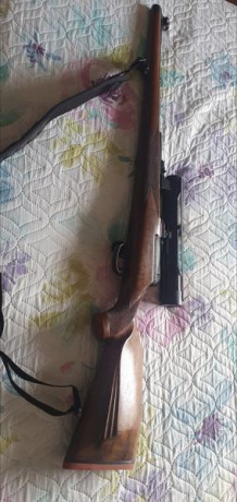 Vendo Mauser 66 stutzen c/270 appel y zeiss 4x32 en perfecto estado y centrado con alza y con el visor.
1500 00