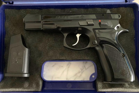  SE VENDE CZ 75 EN CALIBRE 9X19 


Pistola y accesorios completos para IPSC así como para precisión, ideal 02