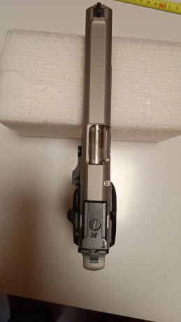 Vendo pistola Smith&Wesson Target Champion en 9mm Parabellum.
Acero inoxidable,  cañón de 5 pulgadas, 02