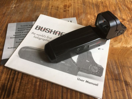 Hola 
Vendo estos dos visores en perfecto estado 
Trijicon RX01NSN Reflex Sight Vendido
Bushnell HOLO 00