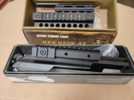 Vendo estos dos accesorios para tunear tu AK , los compré para un AK de airsoft y solo es compatible con 00