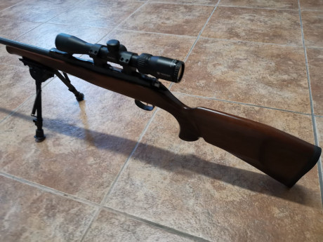 Vendo carabina del .22 LR modelo CZ453 deluxe 
Con disparador a pelo i visor Vortex 2-7 
Bipode buffalo 01