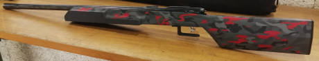 Accion 54 redonda, Excelente precision con RWS special match, disparador a 50g, completamente regulable, 00
