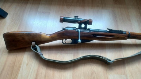 Muy a mi pesar, saco a la venta mi Mosin Nagant del año 1938, arsenal Tula, sniperizado en Ucrania en 01