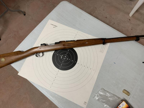 Bueno, para animar el foro un poco, propongo colgar fotos de dianas y arma usada para ello, pudiendo ser 101