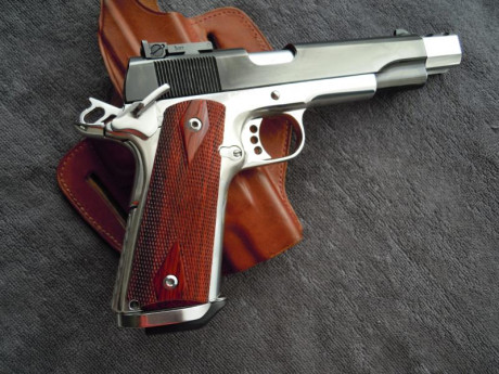 Vendo Norinco 1911 A1 45acp.
Guiada en F.
En muy buen estado. Estriado como un espejo.
Precio 150€ con 60