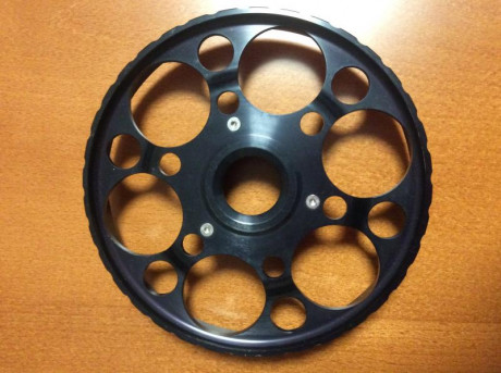 Vendo rueda paralaje Rowan Engineering de 150 mm para visor Sightron SIII.
Perfecto estado,portes gratis 01