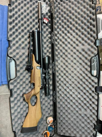 se vende por no tener tiempo para usarla , esta seminueva un arma muy precisa y eficaz , se puede probar 20