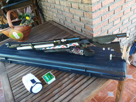  Vendo Carabina Anschutz 9003 impecable muy poco uso  venta. 

Diopter Anschutz y túnel juego de anillos 01