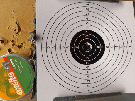 Bueno, para animar el foro un poco, propongo colgar fotos de dianas y arma usada para ello, pudiendo ser 170