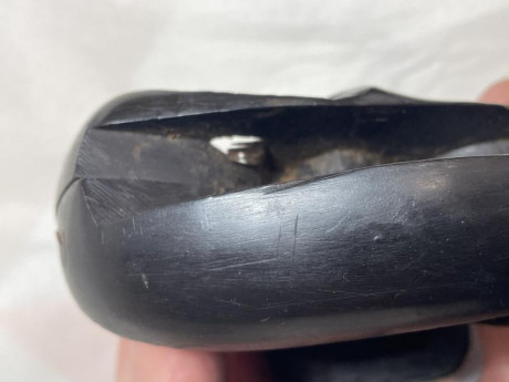 Vendidas. Se puede cerrar.
Cachas anatómicas para Astra Match
Son de baquelita o polímero muy duro. Talla 12