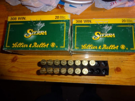 Muy buenas,

Vendidas las 115 vainas calibre .308W marca S&B Sierra con 1 solo tiro efectuado conservando 02