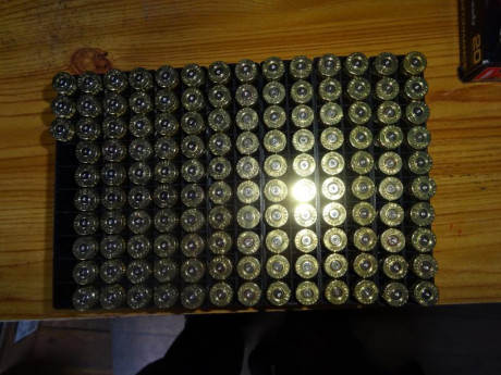 Muy buenas.

Vendo 133 vainas Hornady Superformance calibre .308W con 1 solo tiro, pasadas por Tumbler 02