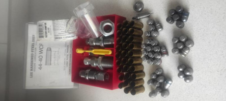 Se vende casi todo lo que me queda del 44/40... juego de dies, factori crimp, galga+shell holder recorta 00