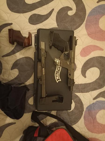 Vendo mi walther gsp expert 32 y 22 con 2 cachas y 2 bocachas y cazavainas
Teléfono:634635184 00
