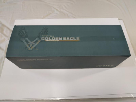 Hola a todos,

Vendo  Visor Vortex Golden Eagle 15-60x52 , SFP, con retícula SCR-1, y corrección por click 30