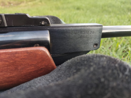 Vendo carabina Webley Patriot .25 por falta de uso. Es el modelo original inglés en potencia española. 11