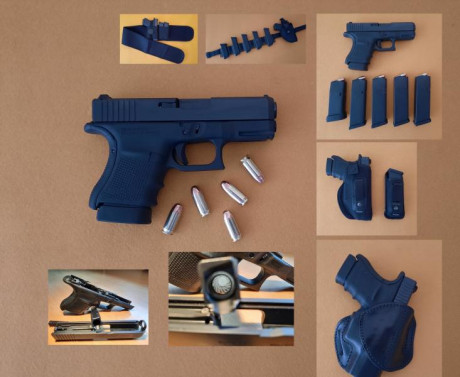 Magnífica arma apenas estrenada y en perfectísimo estado. Sólo se le ha cambiado el alza de polímero original 00