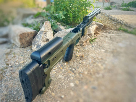 Buenos días,

Vendo chasis Accuracy international AX para Remington 700 short action.
Muy cuidada.
Precio 11