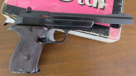 Lo dicho vendo mi increible STAR FR SPORT DEL 22LR 6 PULGADAS muy cuidada como se puede apreciar en las 12