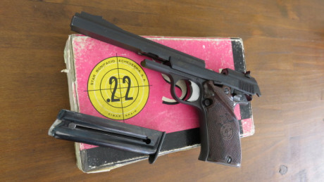 Lo dicho vendo mi increible STAR FR SPORT DEL 22LR 6 PULGADAS muy cuidada como se puede apreciar en las 21
