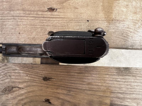 Se vende pistola Star I calibre 7,65 / 32 ACP;  estado tal como se ve, fabricada en 1934 según los registros 11