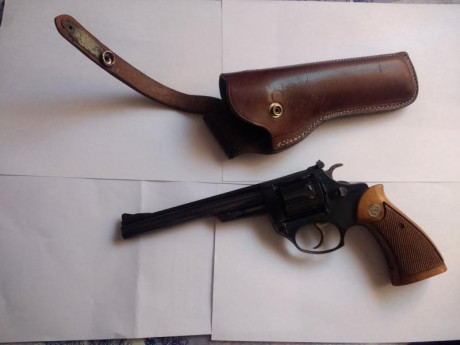 Buenas compañeros,
Busco revolver del 22 lr de 6", estilo astra Cadix, llama comanche etc. A poder 41