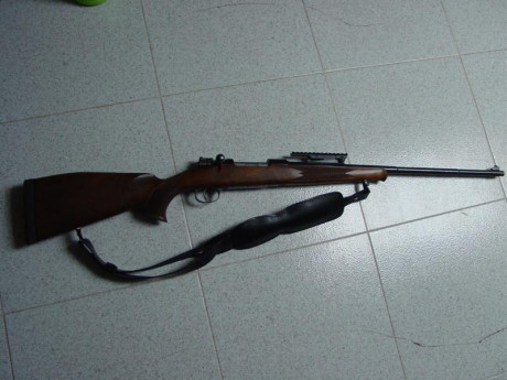 Rifle mauser Coruña, fabricado en 1948, calibre 8x57 en excelente estado. Agrupación magnifica.
Con Visor 02